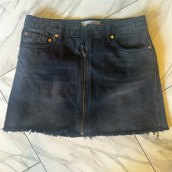 Free People Dresses & Skirts - We the Free. Black denim skirt. Women’s size 27. NWT